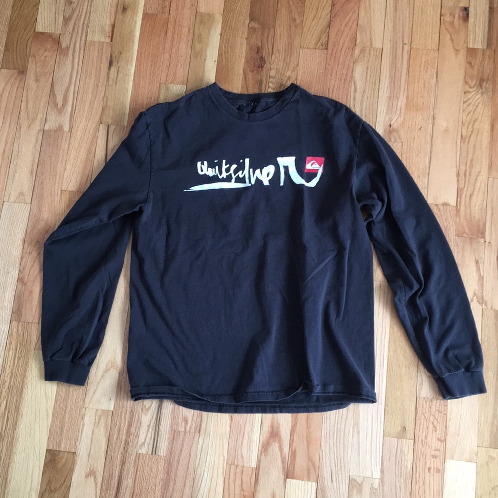 Quicksilver Black Long-sleeve T-Shirt